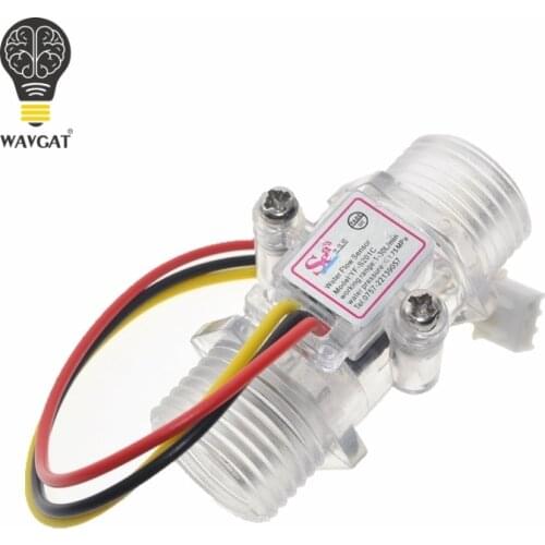 4 stars transparent flow sensor turbine flow meter water flow sensor transparent water meter