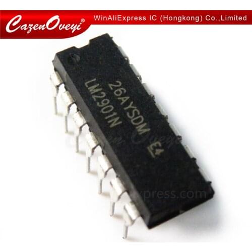 5pcs/lot LM2901N LM2902N DIP14 LM2901 LM2902 DIP LM2902P LM2901P DIP-14 new and original IC In Stock