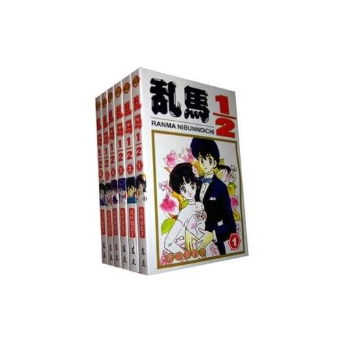 6 Books Complete Set RANMA NIBUNNOICH 1/2 Japan Young People Graphic Novel Manga Comic Book China Chinese Edition New