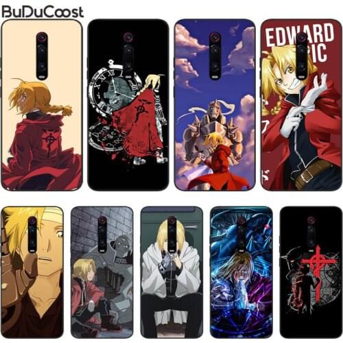 Fullmetal Alchemist amine Phone Case For Redmi note8 pro note9 pro for Redmi Note4X 5 5A 7 7A Note6 6 Pro