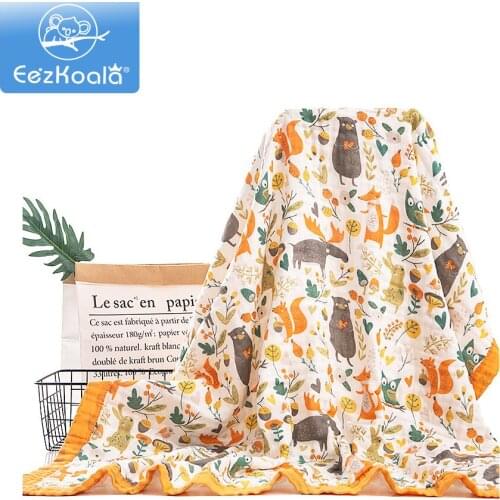 Детские муслиновые пеленки EEZKOALA China At AliExpress