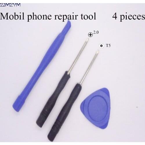 Hot sale 4 in 1 Mobile Phone Repairing Tool Kit Spudger Pry Opening Tool LCD Repair Tools with 2.0MM\T5 screwdrivers