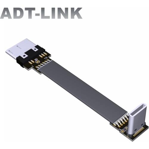 USB 3.0 Micro B USB C type C Cable Ribbon Flat EMI Shielded 3A USB 5G.bps Micro-B USB 3.0 type-C Cable