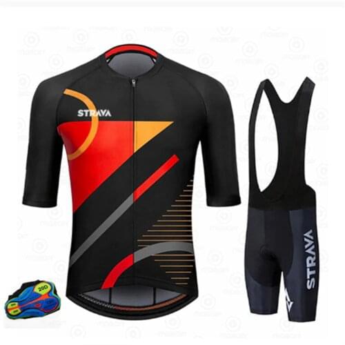 STRAVA China Custom Cycling Jersey,Sublimation Bike Shirt, Man Bicycle Wear Cycling Suit Breathable Short Sleeve Cycling Suit