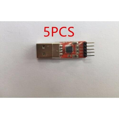 5pcs CP2102 module USB to TTL serial UART STC download cable PL2303 Super Brush line upgrade