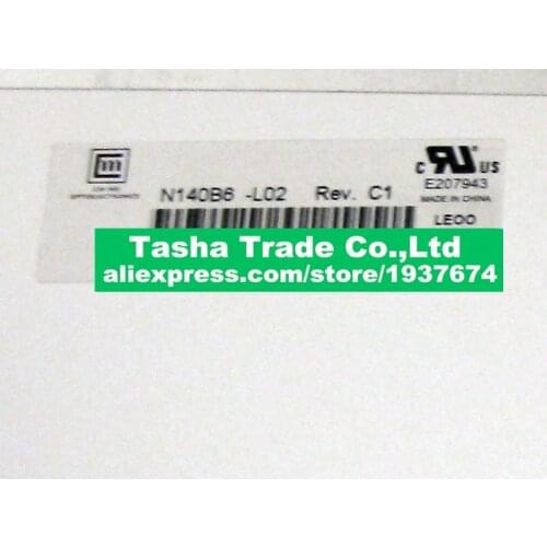 N140B6-L02 N140B6 L02 for Samsung R425 14.0 LED Display Laptop LCD Screen Matrix Panel Glossy 1366*768 HD LVDS 40Pins