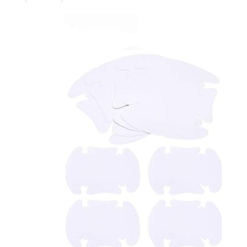 NS Modify 4pcs/set Plastic Car Door Handle Scratches Sticker Automobile Shakes Protective Vinyl Car Door Handle Protector