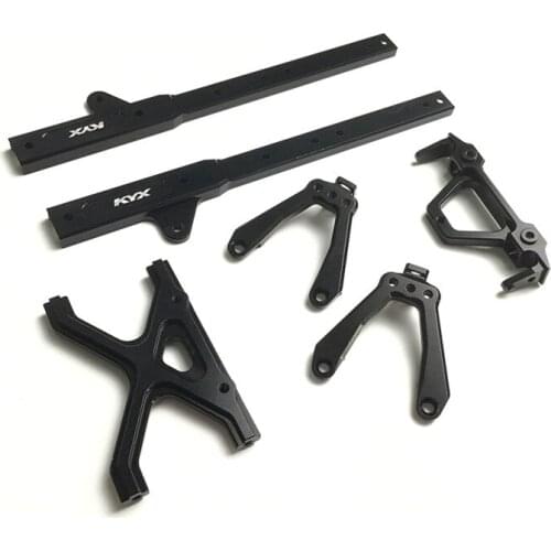 CNC machining 6*6 extended frame modification kit for AXIAL 90022 90035 90037 90044