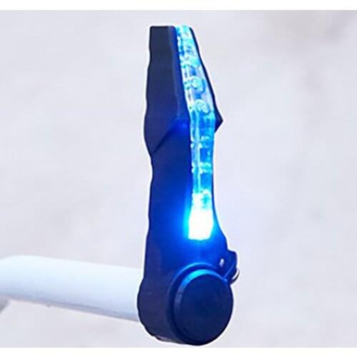 OUTAD 1PC MTB Bicycle Handlebar LED Turn Lights Flash Light Cycling Mountain Bike Handle Bar End Night Safety Warning Lamp