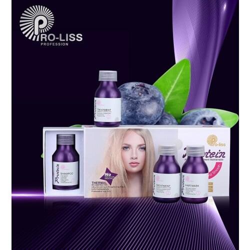 Pro-Liss 0.00% Formaldehyde Free Therapy Bio Collagen Brazilian Keratin Protein Keratin Treatment For Curly Damaged Hair