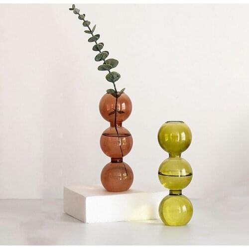 Home Decor Glass Vase Room Decor Crystal Vase Modern Hydroponic Plants European Fresh for Weddings Events Parties