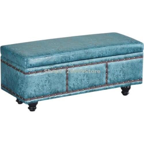 Shoe Changing Stool In Clothing Store Rectangular Storage Stool At The Door Of Household Sofa Stool In Fitting Room