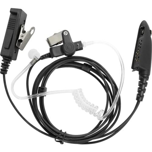 VBLL RLN5315 2-wire Walkie Headset Earpiece Mic for Motorola GP340 GP360 HT750 HT1250 HT1550 PRO5550 PRO5450 2 Way Radio