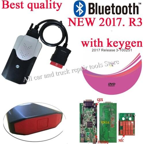 2017R3 VERSION with V3.0 board ISS function VD ds150e cdp Pro for delphis ds150e 3 in1 pro with keygen in CD