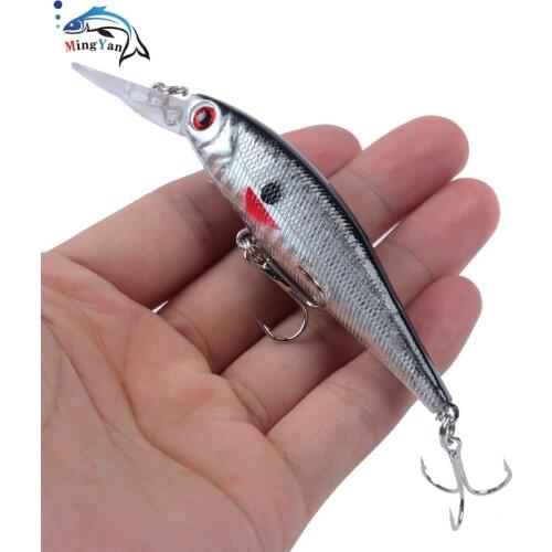 1pcs Minnow Fishing Lures Isca Artificial 10cm/9.4g Floating Hard Plastic Bait Crankbait Wobblers Peche Carp Fishing Tackle