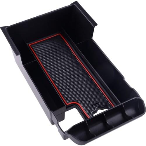 2pcs Car Center Console Armrest Storage Box Organizer Tray LHD Fit for Mazda CX-30 CX30 2020 2021