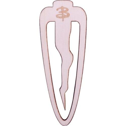 Buffy The Vampire Slayer Mr. Pointy wooden bookmark 90s tv show fans gift