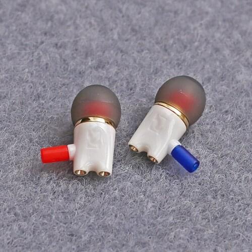 DIY 8MM Speaker Unit In Ear Earphones Shell Case for IE800 DIY Ceramics Housing Case
