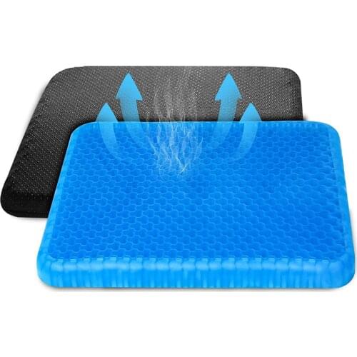 1 PCS Breathable Ass Cushion Ice Pad Gel Pad Non-Slip Wear-Resistant Durable Soft And Comfortable Cushion For Pressure Relief