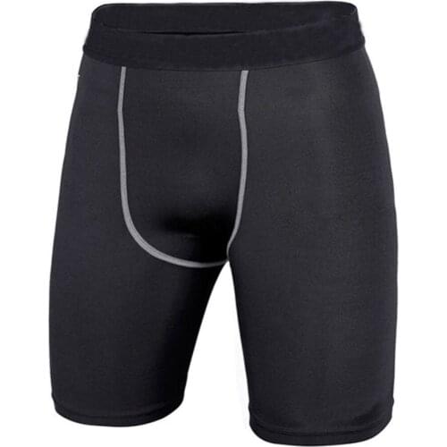 Breathable Men Compression Sport Shorts Athletic Training Skin Tight Base Layer Shorts Outdoor Spots Shorts New 2021