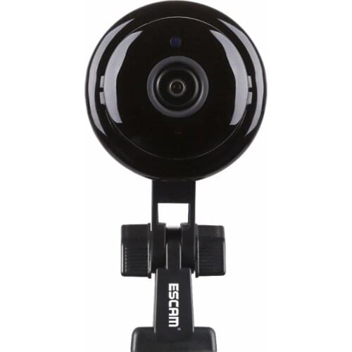 ESCAM Q6 1.0MP Button MINI Camera support WIFI,Two-way voice built-in TF Card Slot,Night Vision Home Security IP Camera