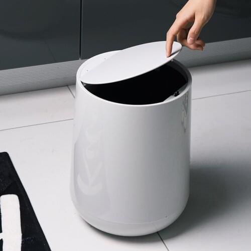 Trash Cans For The Kitchen Bathroom Wc Garbage Classification Rubbish Bin Dustbin Bucket Press-Type Waste Bin Garbage Bucket