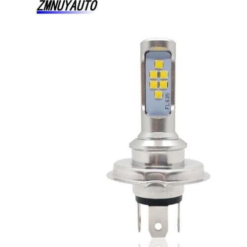 H4 Moto Head Lamp Motorcycle Bulb HS1 Led Headlight Bulbs Golden Yellow 1200LM Hi Lo Lamp Scooter ATV Accessories Fog Lights For