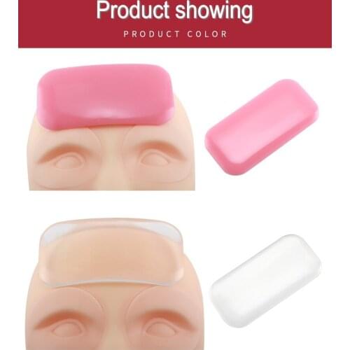 Make up eyelash extensions silica gel pad holding eyelash pad easily eyelash extensions