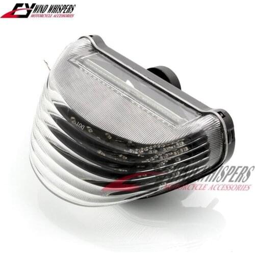 Motorcycle LED Tail Brake Light Integrate Taillight with turn Lamp For Kawasaki Ninja ZX12R ZX-12R 2000-2005 01 02 03 04 05