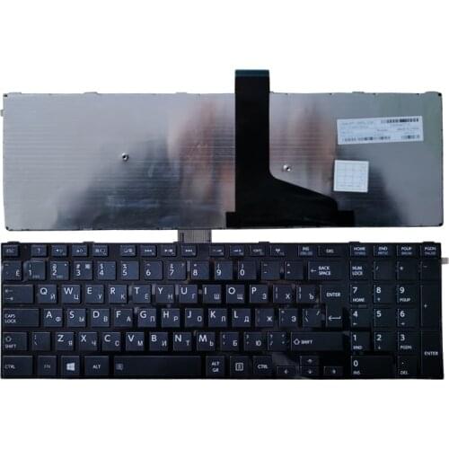 NEW RU Keyboard For Toshiba Satellite S50 S50D S50-A S50D-A S50t S50t-A Russian Laptop keyboard with Frame Black