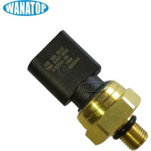 New FUEL PRESSURE SENSOR 03C906051A 03C 906 051A FOR AUDI A8 Q7 VW CC PASSAT CC TOUAREG