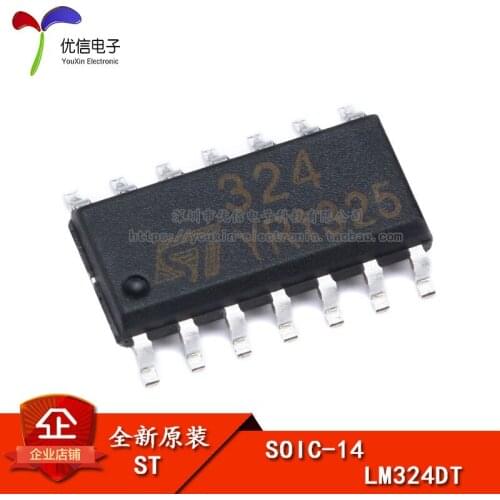 Genuine original LM324DT SOIC-14 Chip Chip Quad operational amplifier