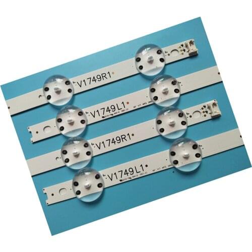 Tira Retroiluminação LED lâmpada Para LG 49 12 "V17 ART3 TV 49LV340C JB3B1591A02499 49UV340C 49UJ6565 6916L-2862A 6916L-2863A LC