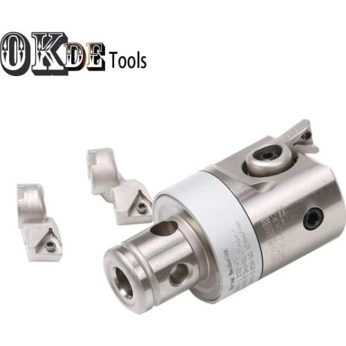 High precision CBH41-74 +3pcs insert holder CBH4-2 CBH4-3 blade bearing head finish 0.01mm Grade increase CNC Mill lathe tool