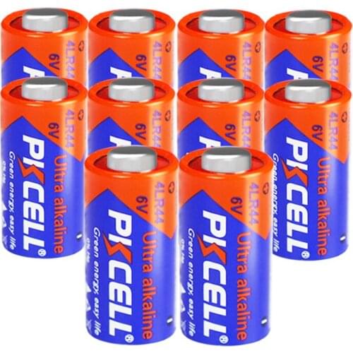 10pcs 6V Alkaline Batteries 4LR44 Primary Dry Battery For Remote Control Laser Pen Stop Bark
