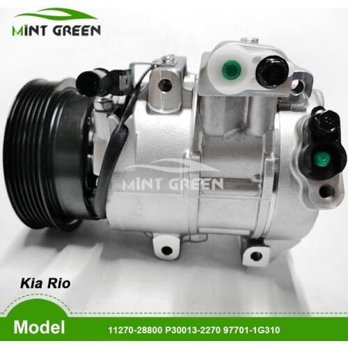 12v air KIA compressr For Kia Rio 1.5 KIA CERATO 1.6 2004-2012 11270-24500 8C271-00450 11270-28800 P30013-2270 97701-1G310
