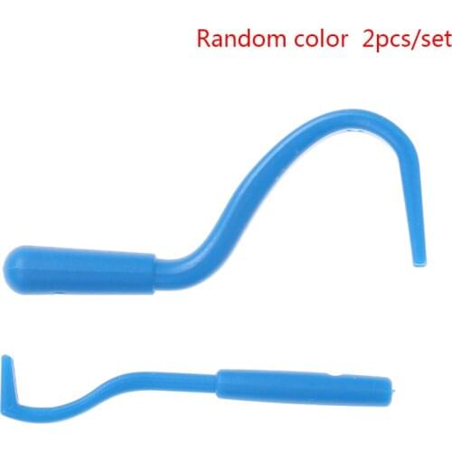 2pcs/set Plastic Portable Flea Tick Remover Tool Fleas Hook Remover Tool Comb Horse Pet Cat Pet Dog Supplies Random