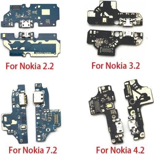 20Pcs/lot USB Charging Port Dock Charger Plug Connector Board Flex Cable For Nokia 2.2 3.2 4.2 7.2