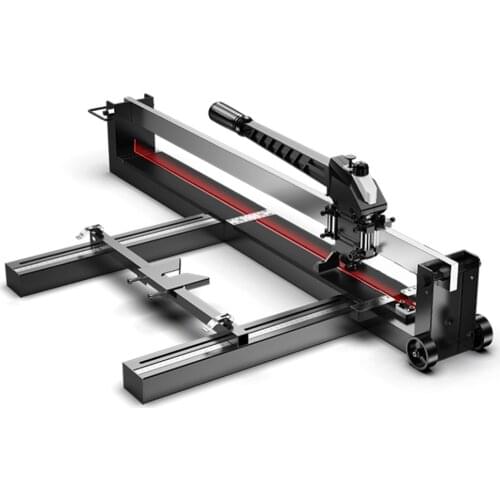 800mm Floor Manual High-Precision Brick Cutting Machine Push Knife Cutting Tiles Hand Push Cutter