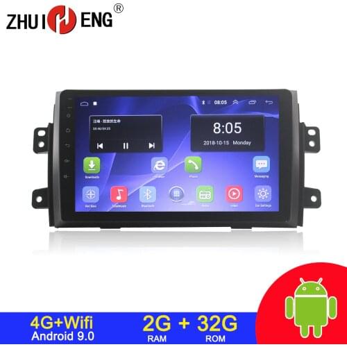 Android 9.1 4G wifi 2 din car radio for Suzuki SX4 2011-2016 for Fiat sedici 2006-2010 car dvd player autoradio car audio 2G 32G