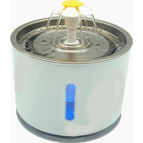 2.4L Automatic Pet Cat Water Fountain Filter Dog Drinking Bowl Pet USB Water Dispenser Super Quiet Cat Drinker Auto Cats Feeder