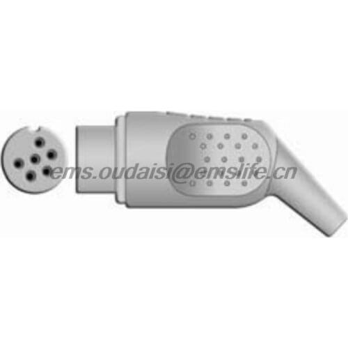 Datascope 6pin IBP connector for patient monitor cable