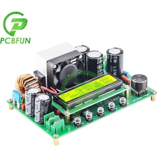 DPX800S DC-DC NC CV CC Booster Module CNC Boost 12V~120V 0-15A Adjustable MPPT Constant Voltage Current Module 800W