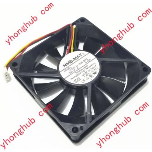 NMB-MAT 3106KL-05W-B39 C02 DC 24V 0.09A 80x80x15mm Server Cooling Fan
