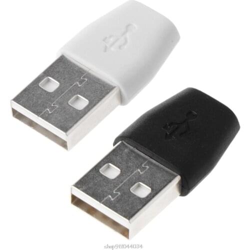 USB 2.0 Male to Micro USB Female Adapter Converter for Data Transfer and Charge Ja15 21 Dropship