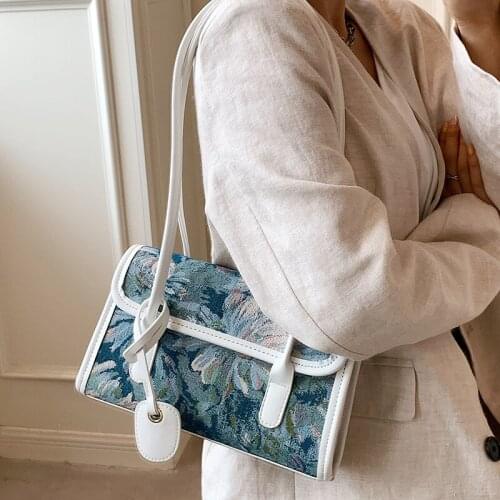 Casual Women Canvas Handbags High Quality Ladies Small Purse Designer Tote Messenger Bags Fashion Female Travel Shoulder Bag New