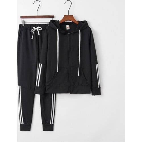 Casual Tracksuit for Women Zipper Sports T-shirts for girls Long Sleeve Hooded Sweatshirts Top+Pants Hoodies Womens Pants Suit