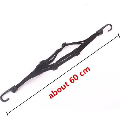 High Quality Motorcycle Helmet Straps Accessories Hooks Luggage Retractable Elastic Rope Fixed Strap Helmet Luggage Net