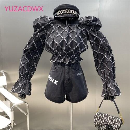 YUZACDWX Womens Denim Shirts