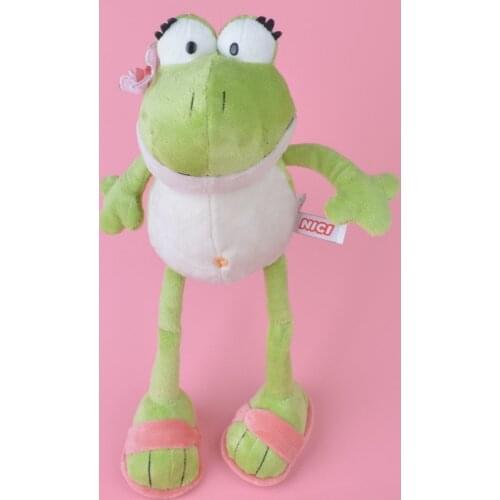 35cm-50cm Green Frog Plush Toy for Cute Baby/ Kids Gift, Plush Doll Free Shipping
